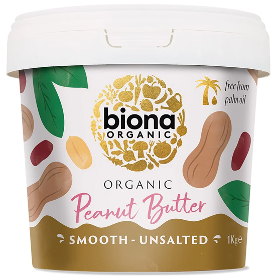 Peanut Butter Smooth Unsalted (1kg)