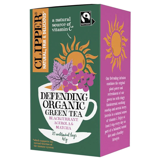 Πράσινο Τσάι 'Defending' με Φραγκοστάφυλο, Ασερόλα & Matcha (40γρ)